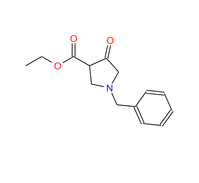 1-苄基-4-酮基-3-吡咯烷甲酸乙酯 1027-35-6
