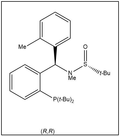 S(R)]-N-[(R)-[2-(二叔丁基膦)(2-甲苯)]甲基]-N-甲基-2-叔丁基亚磺酰胺