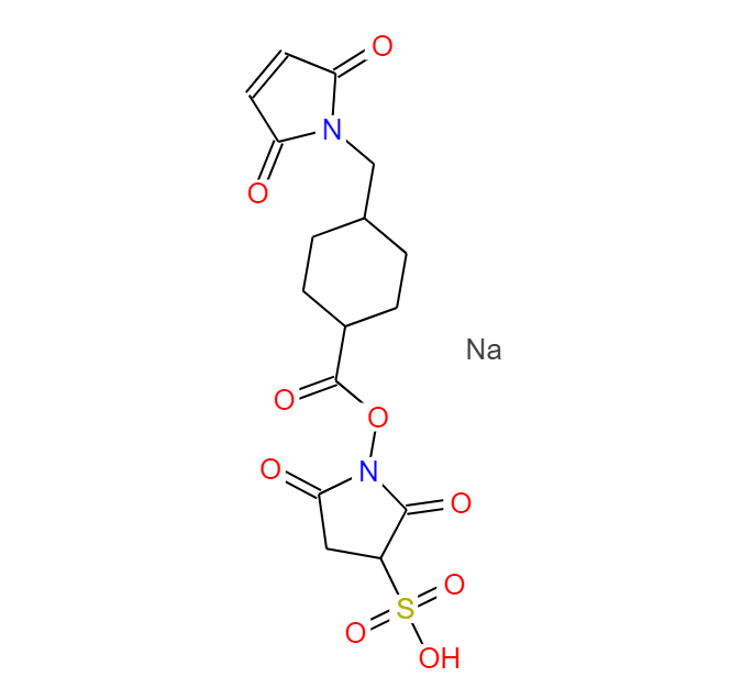 4-(N-马来酰亚胺甲基)环己烷-1-羧酸磺酸基琥珀酰亚胺酯钠盐 92921-24-9