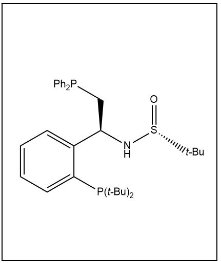 S(R)]-N-[(1S)-2-(二苯基膦)-1-[2-(二叔丁基膦)苯基]乙基]-2-叔丁基亚磺酰胺