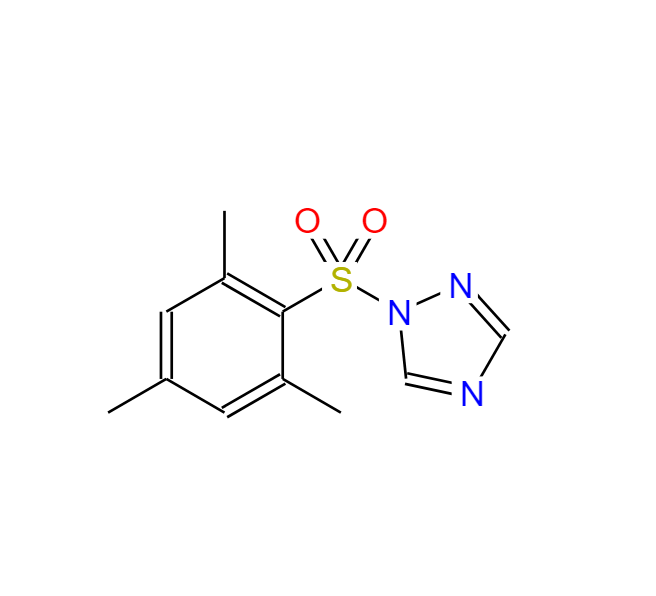 1-三甲基苯磺酰基-1,2,4-三唑 54230-59-0