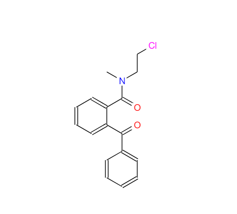 2-苯甲酰基-N-(2-氯乙基)-N-甲基苯甲酰胺 69984-25-4