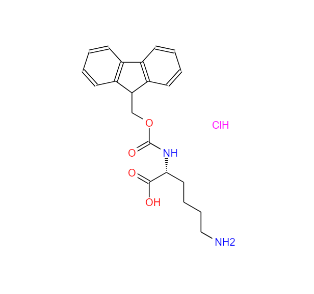 N-(9-芴甲氧羰基)-D-赖氨酸盐酸盐 201002-47-3