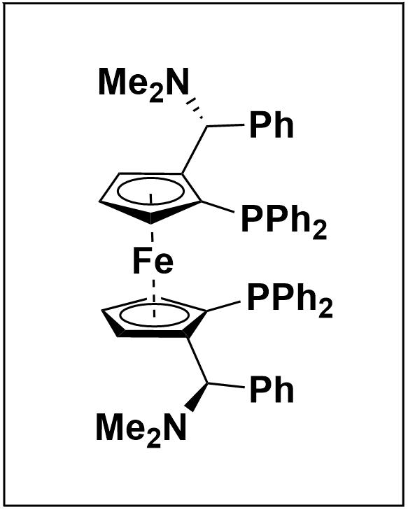(S,S)-(-)-2,2'-双[-(N,N-二甲胺基)(苯基)甲基]-1,1'-双(二苯基磷)二茂铁 210842-74-3