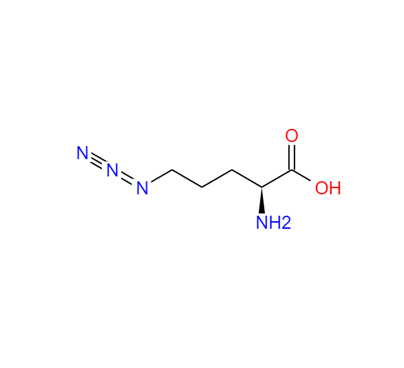 (1R)-4-叠氮基-1-羧基-1-丁烷铵氯化物 156463-09-1