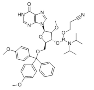 5'-O-DMT-2'-甲氧基肌苷-3'-氰乙氧基亚磷酰胺