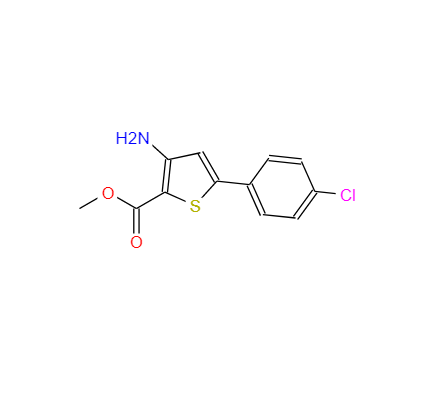 3-氨基-5-(4-氯苯基)噻吩-2-羧酸甲酯 91076-93-6