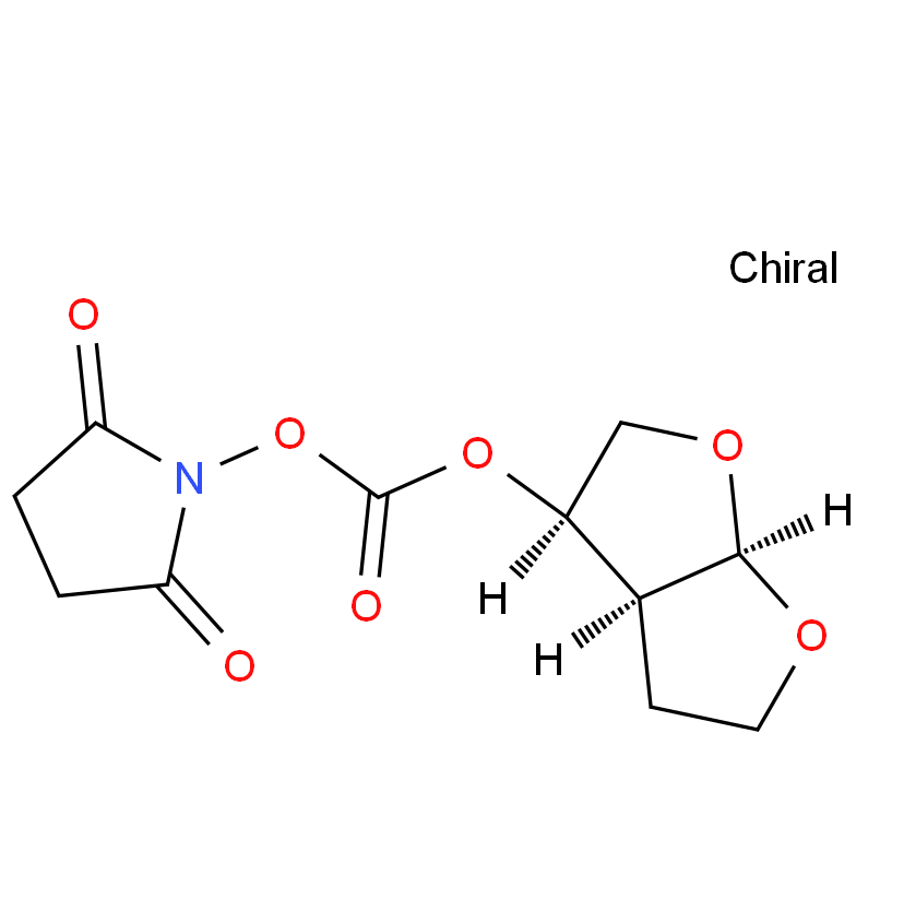 (3R,3AS,6AR)-羟基六氢呋喃并[2,3-Β]呋喃基丁二酰亚胺基碳酸酯
