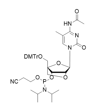 5'-O-DMTr-2'-O-4'-C-Locked-5-Me-C(Ac)Phosphoramidite