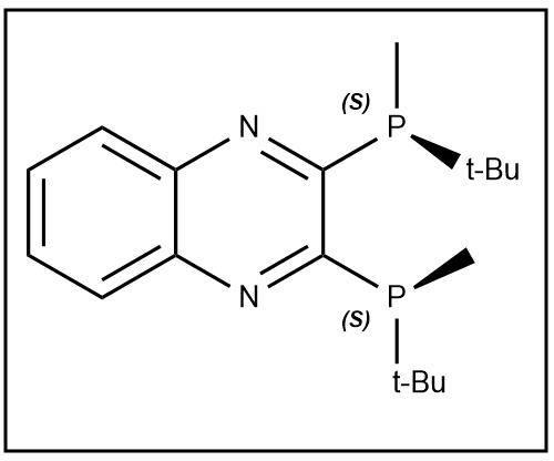 (S,S)-2,3-双(叔丁基甲基膦基)喹喔啉 1107608-80-9