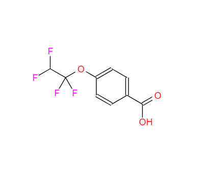 4-(1,1,2,2-四氟乙氧基)苯甲酸	4-(1,1,2,2-四氟乙氧基)苯甲酸 10009-25-3