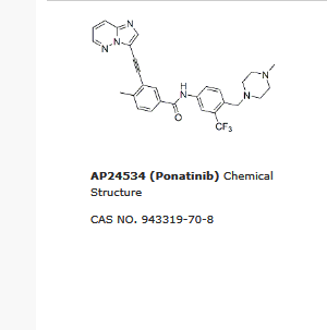 帕纳替尼|AP24534 (Ponatinib)|Adooq