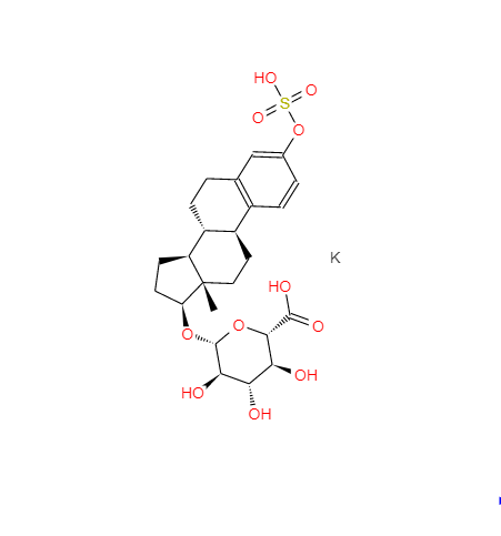 beta-雌甾酚二醇-3-硫酸酯-17-葡糖苷酸二钾盐 10392-35-5