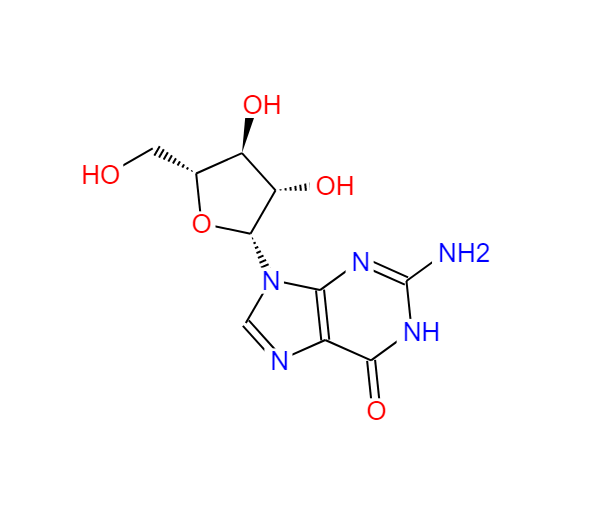 9-Β-D-糖呋喃鸟嘌呤 38819-10-2