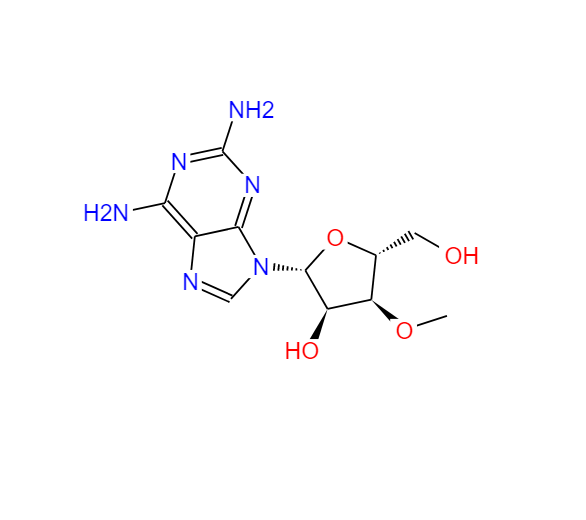 3'-甲氧基-2-氨基腺苷 80791-88-4