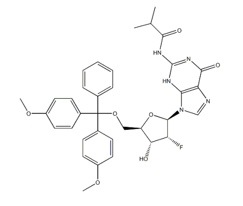 5'-O-DMT-2'-F-N2-ibu-dG