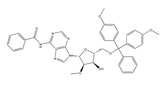 N-苄基-5-O-[双(4-甲氧基苯基)苯基甲基]-2-O-甲基腺苷