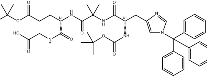 Boc-His(trt)-Aib-Glu(OtBu)-Gly-OH；1890228-73-5； TEL19983060238