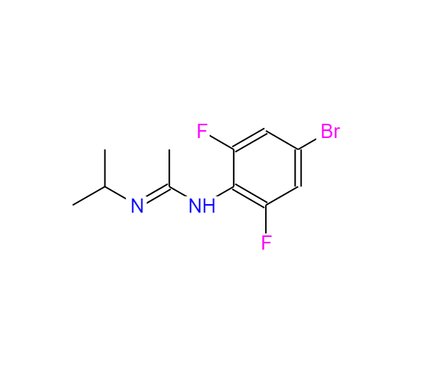N-(4-溴-2,6-二氟-苯基)-N'-异丙基-乙酰胺 1231930-29-2