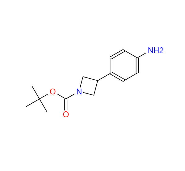 3 - (4 - 氨基苯基)氮杂环丁烷-1 - 羧酸叔丁酯 916421-36-8