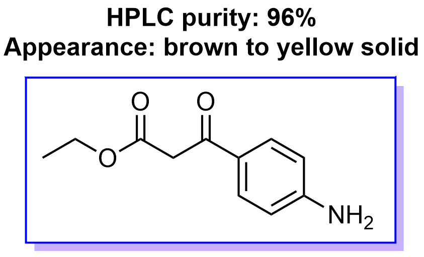 3-(4-氨基苯基)-3-氧代丙酸乙酯 61252-00-4