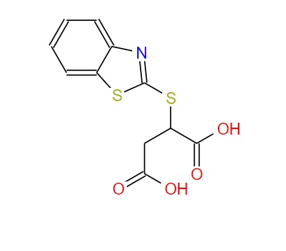 2-(1,3-苯并噻唑-2-硫)丁二酸 95154-01-1