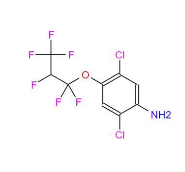 2,5-二氯-4-(1,1,2,3,3,3-六氟丙氧基)苯胺 103015-84-5