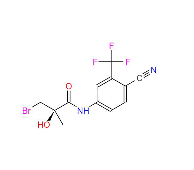 (R)-3-broMo-N-(4-cyano-3-trifluoroMethylphenyl)-2-hydroxy-2-MethylpropionaMide 206193-17-1