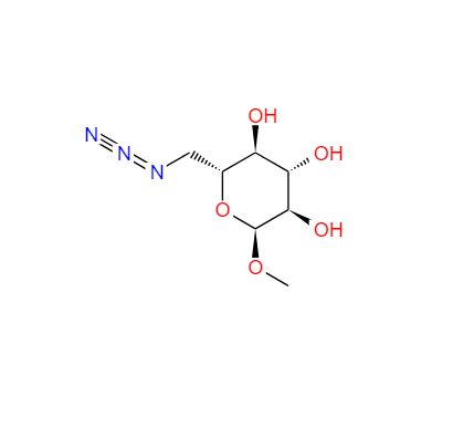 甲基-6-叠氮-6-脱氧-alpha-D-吡喃葡萄糖苷 23701-87-3