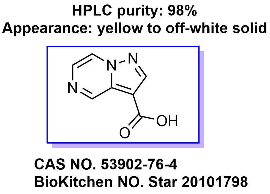 吡唑并[1,5-a]吡嗪-3-羧酸 53902-76-4