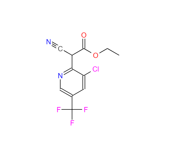 2-[3-氯-5-(三氟甲基)吡啶-2-基]-2-氰基乙酸乙酯 923251-81-4