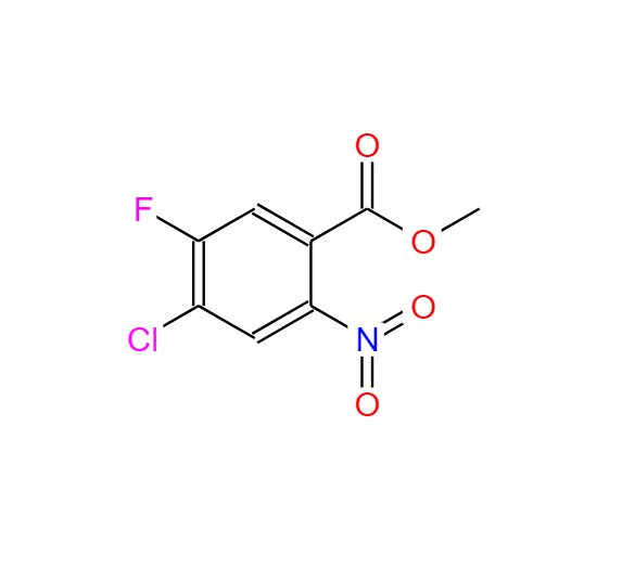 4-氯-5-氟-2-硝基苯甲酸甲酯 1113049-81-2