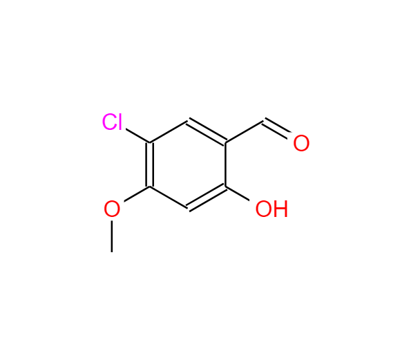 4-甲氧基-5-氯水杨醛 89938-56-7