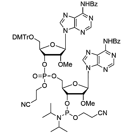[5'-O-DMTr-2'-OMe-A(Bz)](pCyEt)[2'-OMe-A(Bz)-3'-CE-Phosphoramidite]