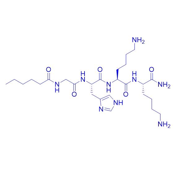 Caprooyltetrapeptide-3,Chronoline 1012317-71-3.png Caprooyltetrapeptide-3,Chronoline 1012317-71-3.png