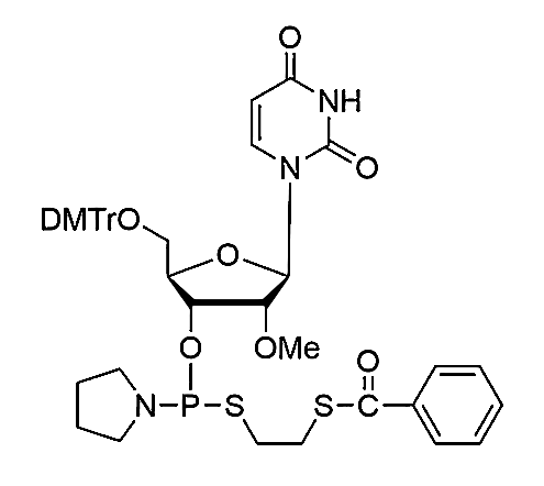 5'-DMT-2'-OMe-U-3'-PS-Phosphoramidite