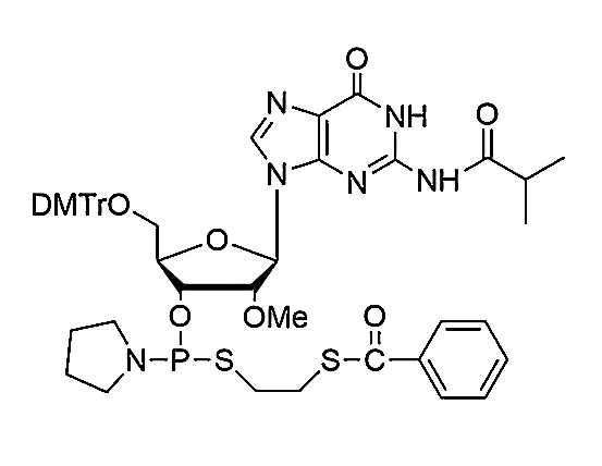 5'-DMT-2'-OMe-G(iBu)-3'-PS-Phosphoramidite
