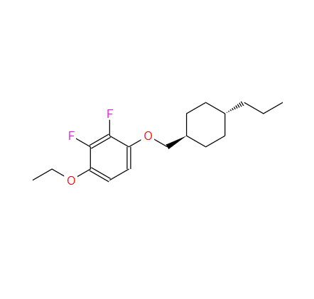 4-[(反式-4-丙基环己基)甲氧基]-2,3-二氟苯乙醚 875468-59-0
