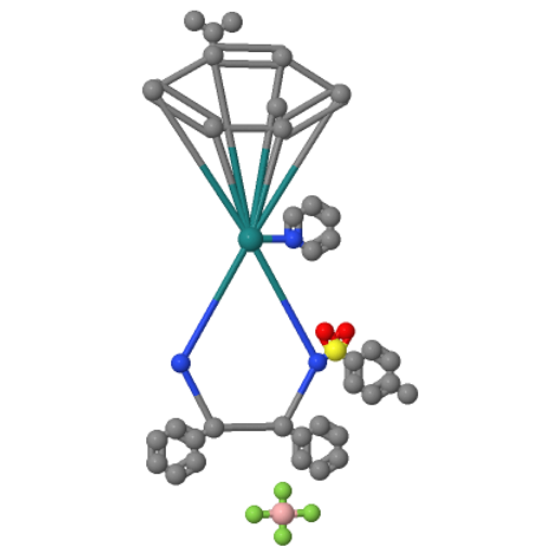 {[(1S,2S)-2-氨基-1,2-二苯基乙基](4-甲苯磺酰基)氨基}(对伞花烃)(吡啶)钌(II)四氟硼酸盐 1192483-28-5