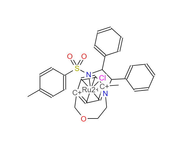 N-[(1R,2R)-1,2-二苯基-2-(2-(4-甲基苄氧基)乙基氨基)乙基]-4-甲基苯磺酰胺(氯)钌(II) 1333981-84-2