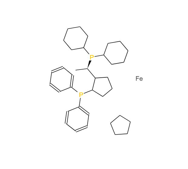 (R)-(-)-1-[(S)-2-二苯基磷]二茂铁乙基二环己基磷 155806-35-2
