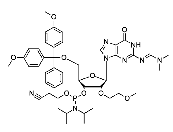 DMT-2'-O-MOE-G(dmf)-CE-Phosphoramidite