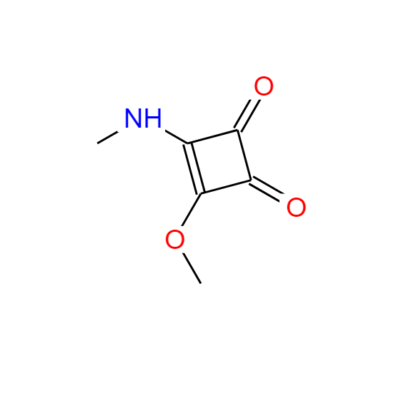 3-甲氧基-4-(甲氨基)环丁烯-3-烯-1,2-二酮 63649-29-6