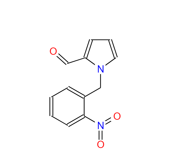 1-(2-硝基苄基)吡咯-2-甲醛 22162-51-2