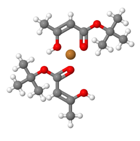 双(乙酰乙酸叔丁酯)铜(II)；23670-45-3