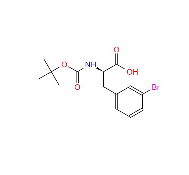 Boc-D-3-溴苯丙氨酸 261360-77-4