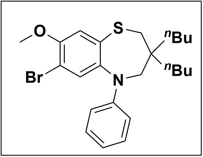 1907648-75-21,5-Benzothiazepine, 7-bromo-3,3-dibutyl-2,3,4,5-tetrahydro-8-methoxy-5-phenyl-