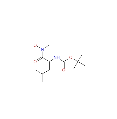 N-(叔丁氧基羰基)-L-亮氨酸-N′-甲氧基-N′-甲酰胺 87694-50-6