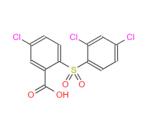 5-氯-2-[(2,4-二氯苯基)磺酰基]苯甲酸 5101-68-8