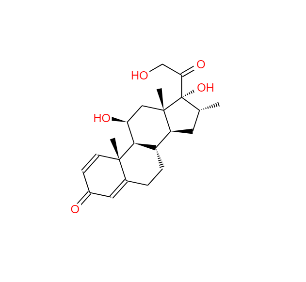 11Β,17Α,21-三羟基-16Α-甲基-孕甾-1,4-二烯-3,20-二酮 10417-63-7